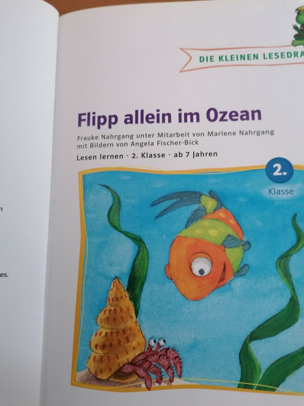 Flipp allein im Ozean