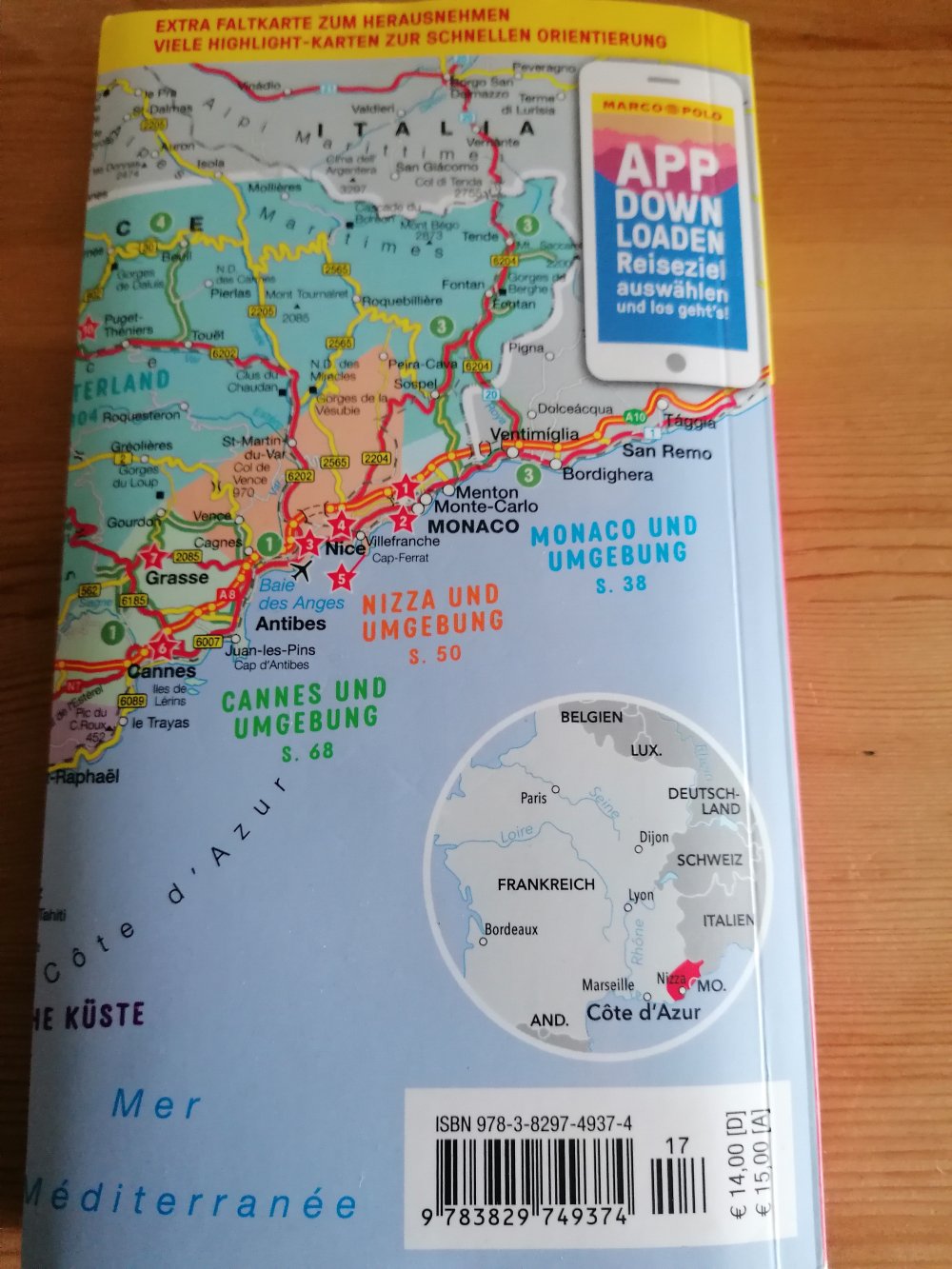 Marco Polo: Reiseführer Côte d'Azur