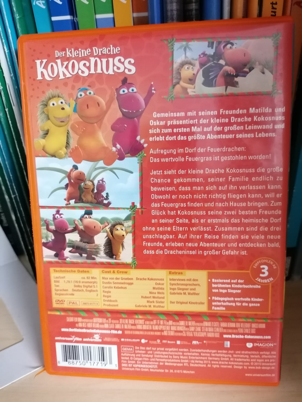 der kleine Drache Kokosnuss. Feuerfeste Freunde