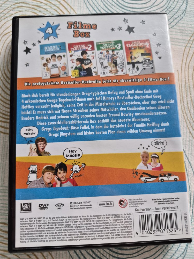 4DVDs Gregs Tagebuch