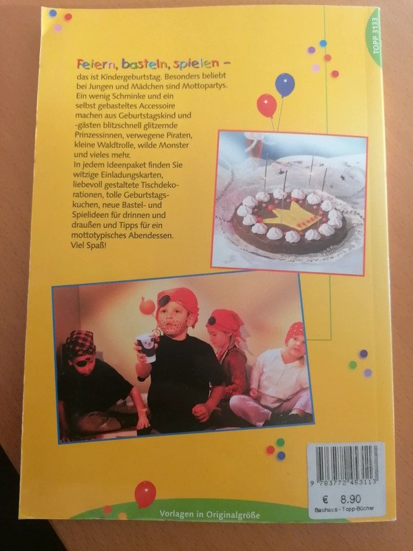 TOPP: Ideenpaket Kindergeburtstag