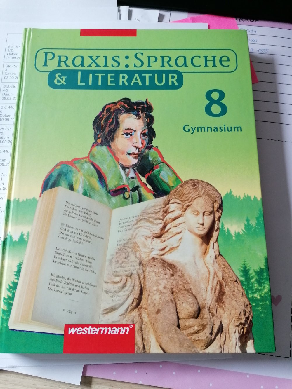 Praxis Sprache und Literatur 8. Schülerband. Gymnasium: Sprach- und Lesebuch