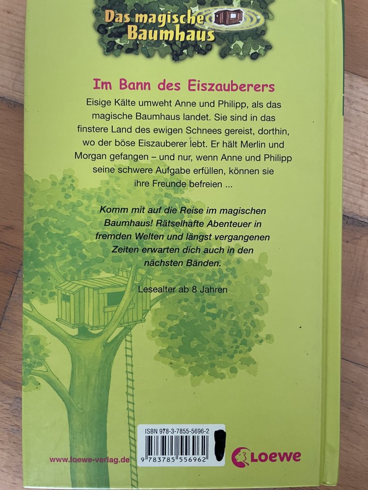 Das geheime Baumhaus „Im Bann des Eiszauberers“