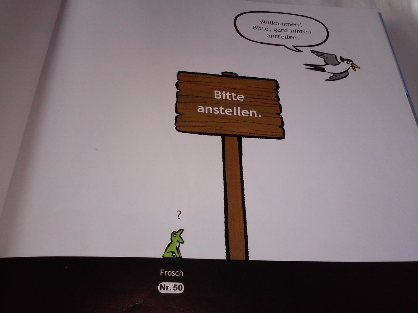 Tomoko Ohmura: Bitte anstellen! empf.ab 3Lj. - Geschenktipp