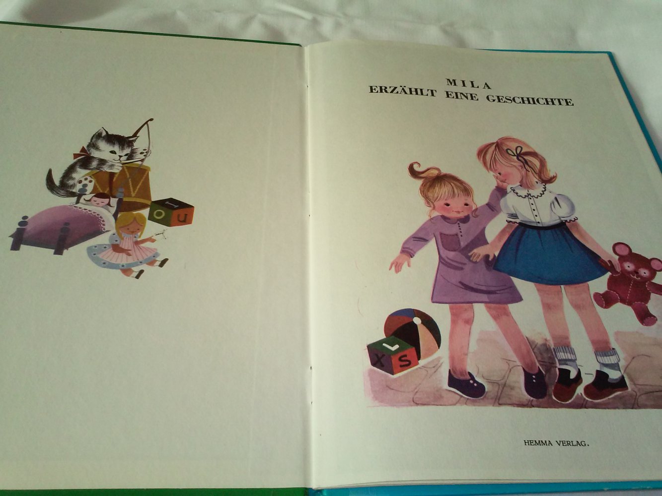 Mila erzählt eine Geschichte  altes Kinderbuch v Concita Matamoros