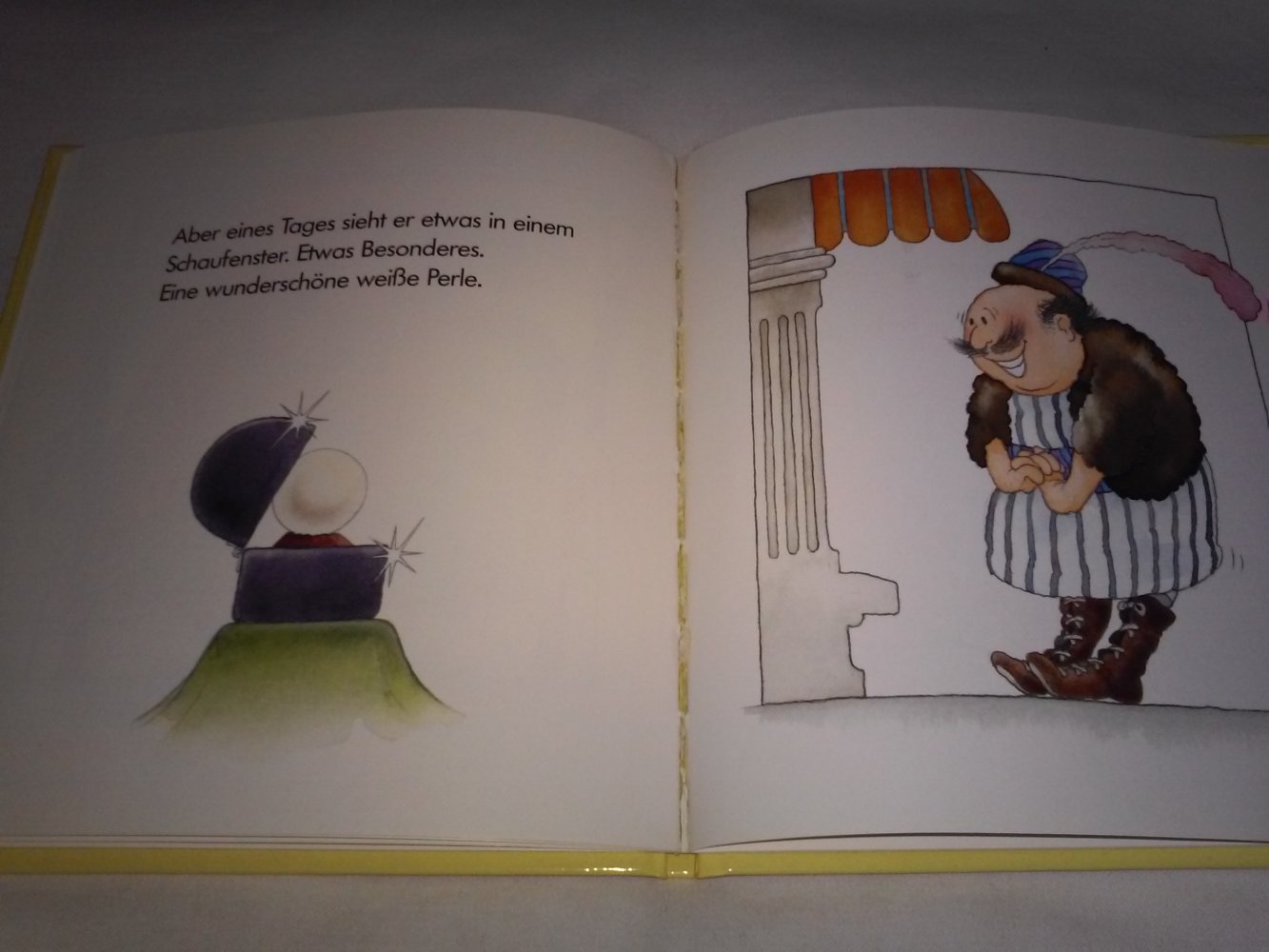 Nick Butterworth Mick Inkpen: Die wunderschöne Perle - Kinderbuch alt
