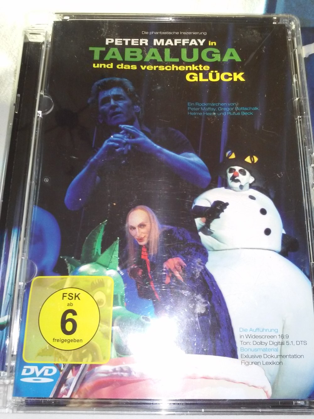 Peter Maffay -Tabaluga... verschenkte Glück + Mal- Rätselbuch +CD