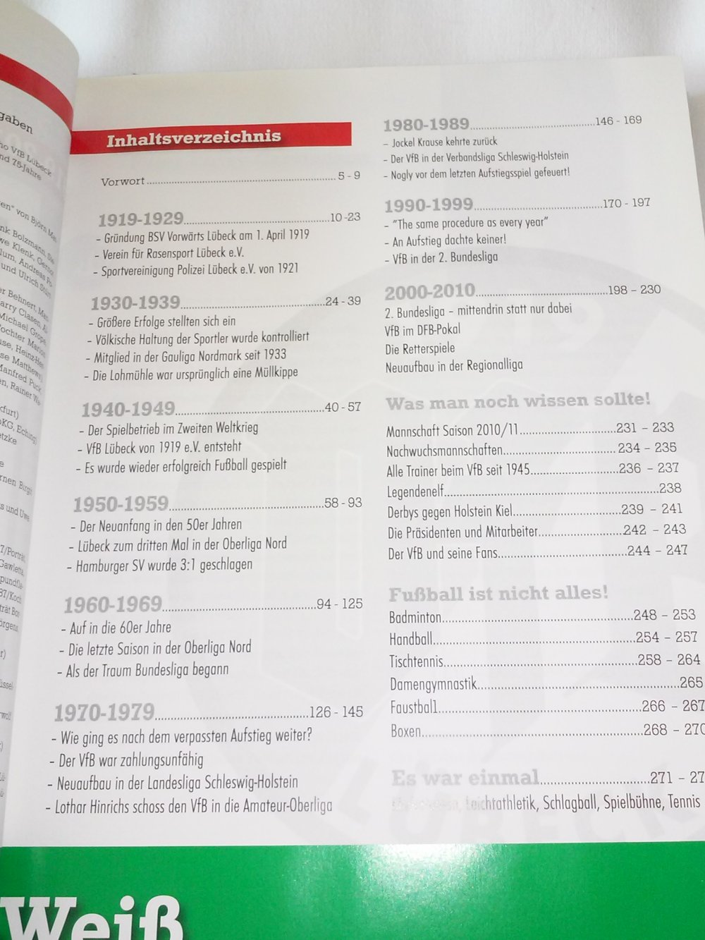 Eine Liebe in Grün-Weiß - Die Geschichte des VfB Lübeck (limitierte Aflg.)