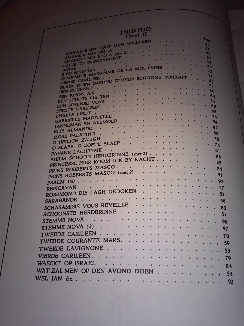 Jacob van Eyck - Der Fluyten Lust-Hof 2 - Klassische Musiknoten