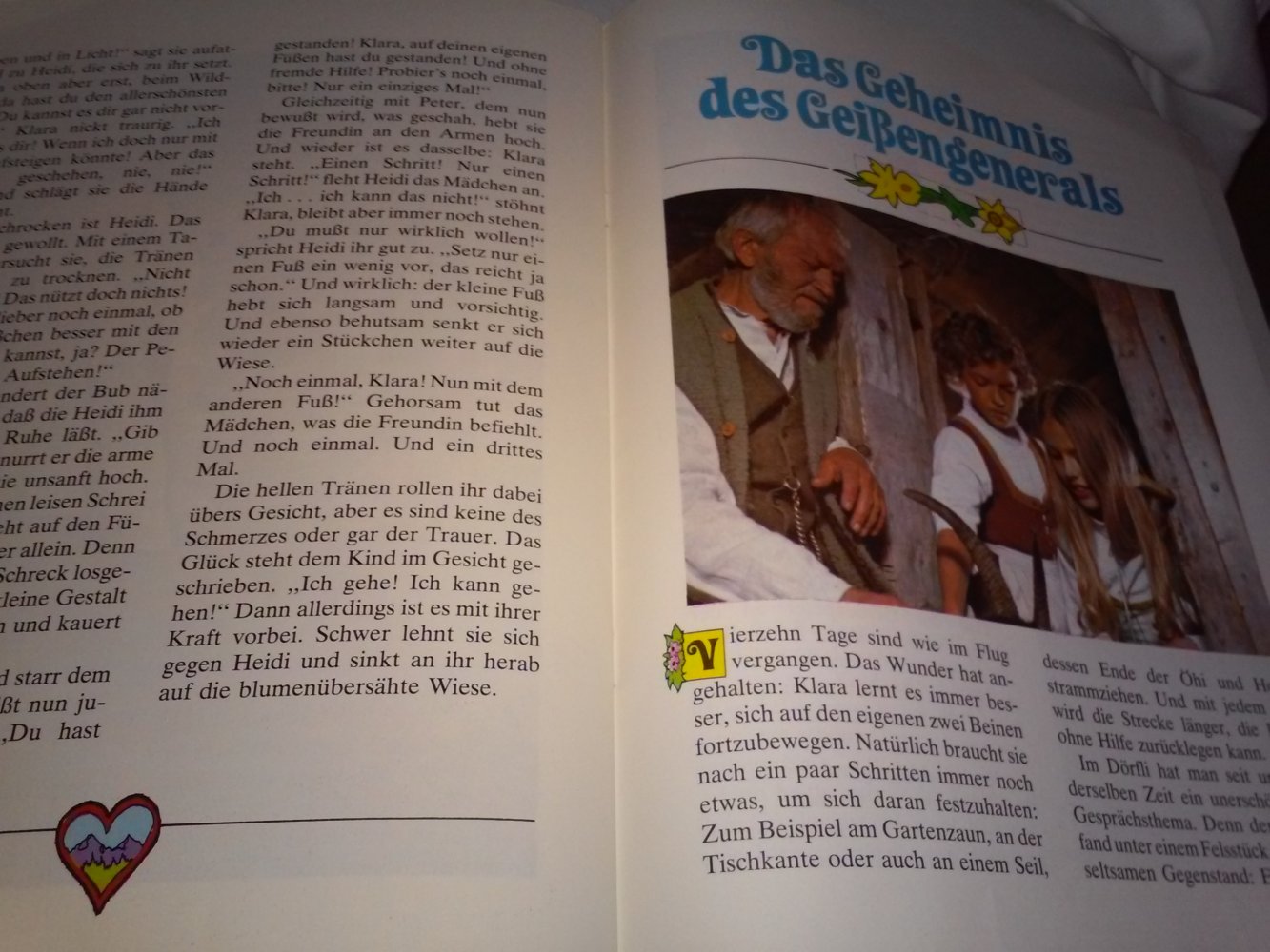 Heidi. Das Wunder der Berge. Nr. 6. Film-Grossband - Kinderbuch alt