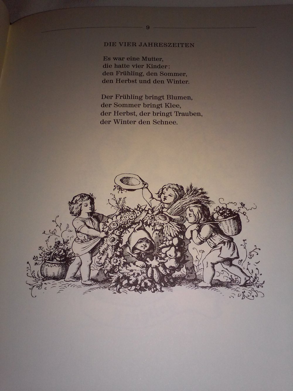 Neu! Im Wechsel des Jahres. Die vier Jahreszeiten...(Cover Gordrand-druck)