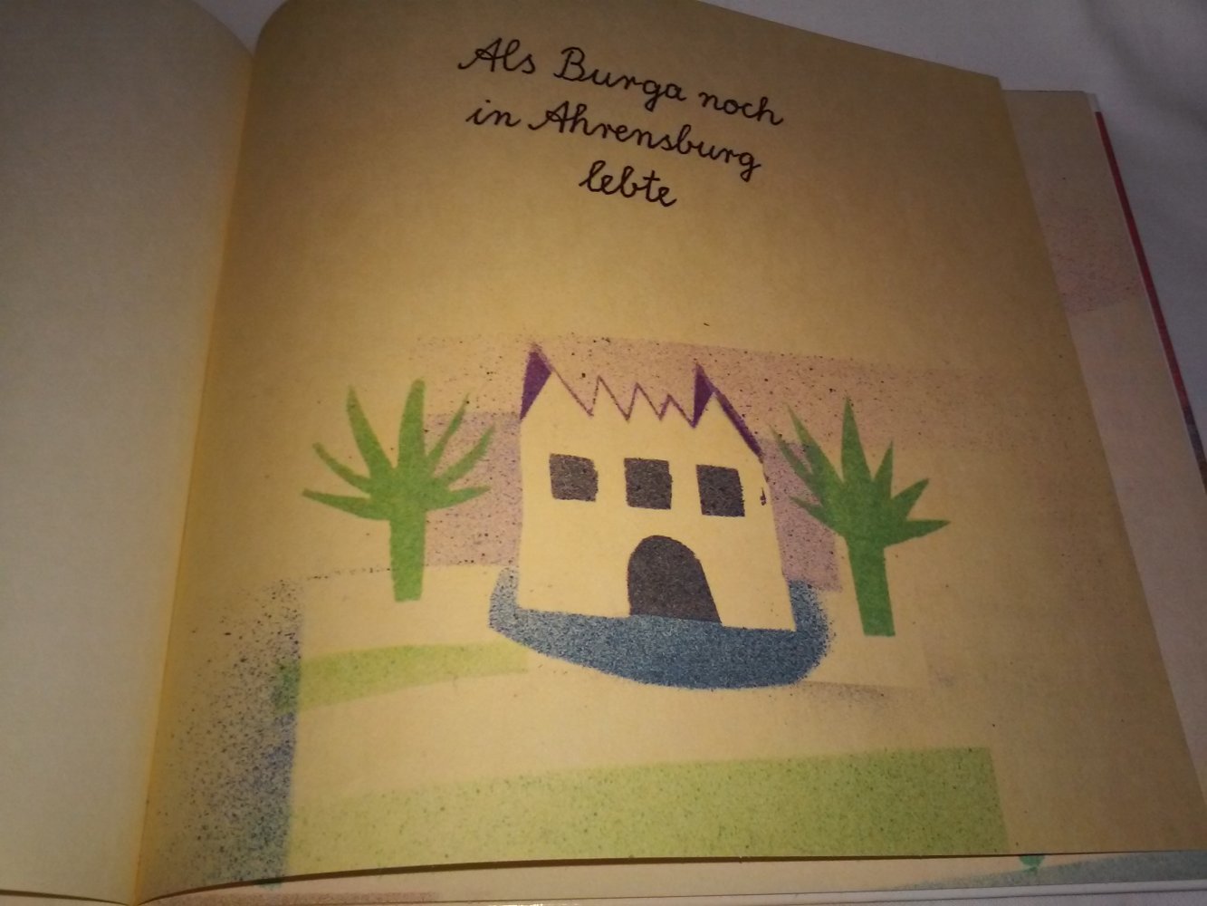 Ute Dahlke: Als Burga noch in Ahrensburg lebte - Kinderbuch alt