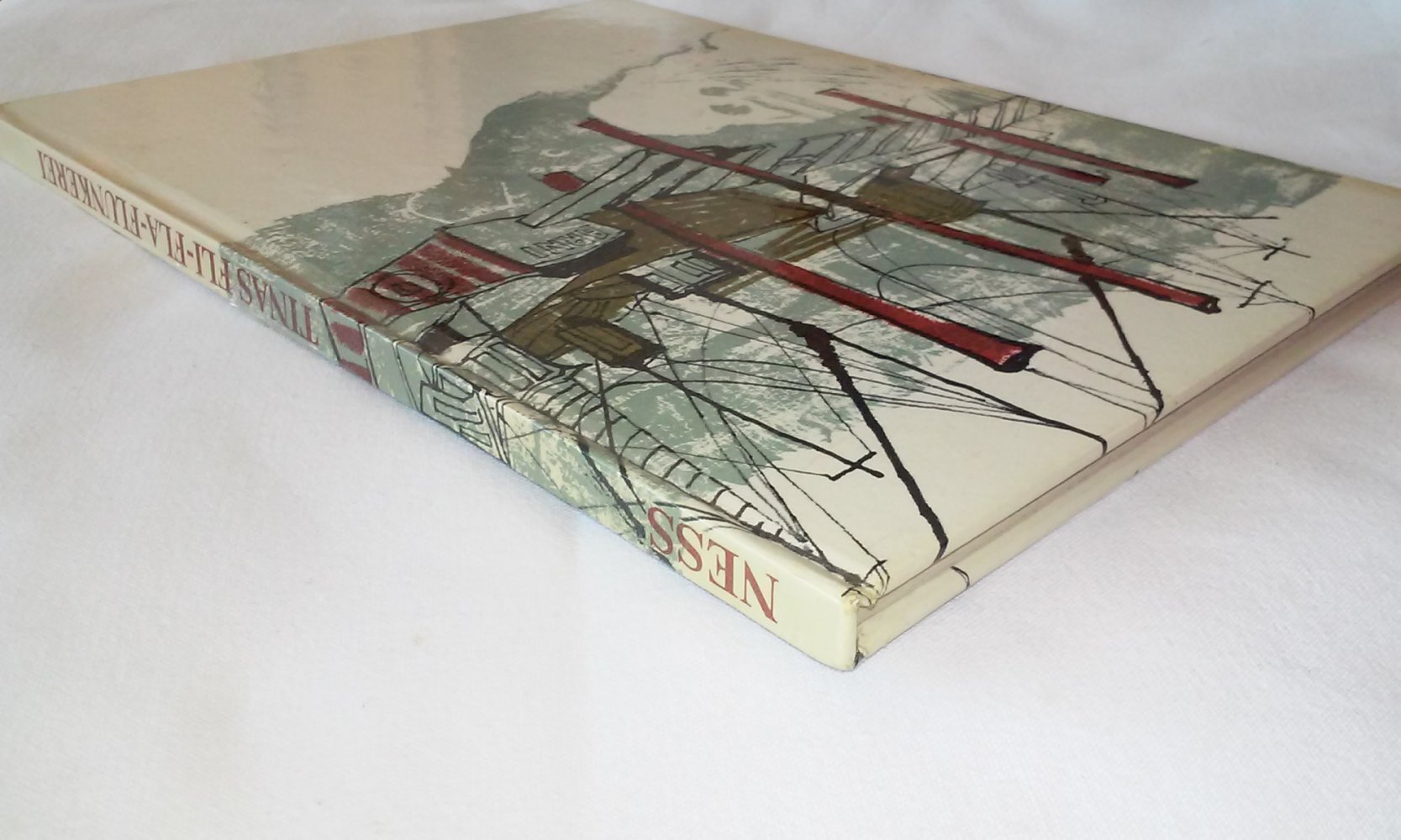 Tinas Fli-Fla-Flunkerei antik altes Kinderbuch 1967