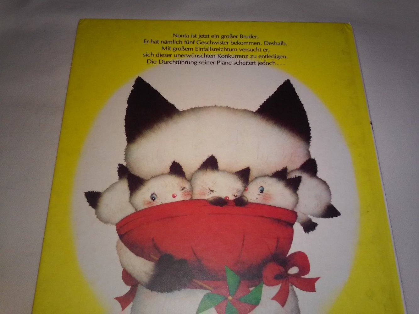 Yoko Ono: Jetzt bin ich ein großer Bruder - Kinderbuch alt