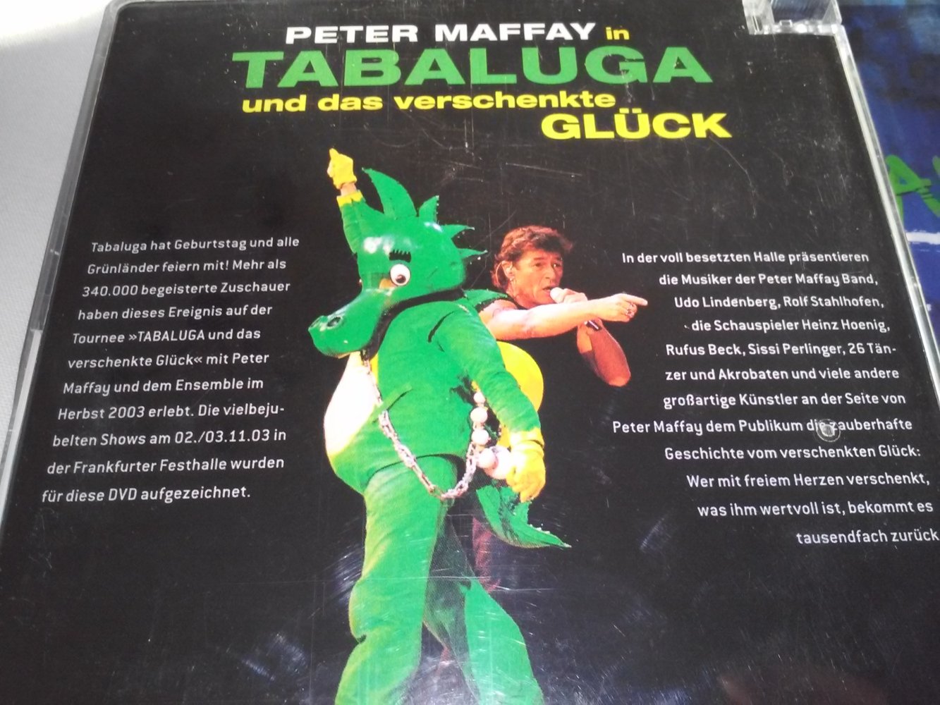 Peter Maffay -Tabaluga... verschenkte Glück + Mal- Rätselbuch +CD