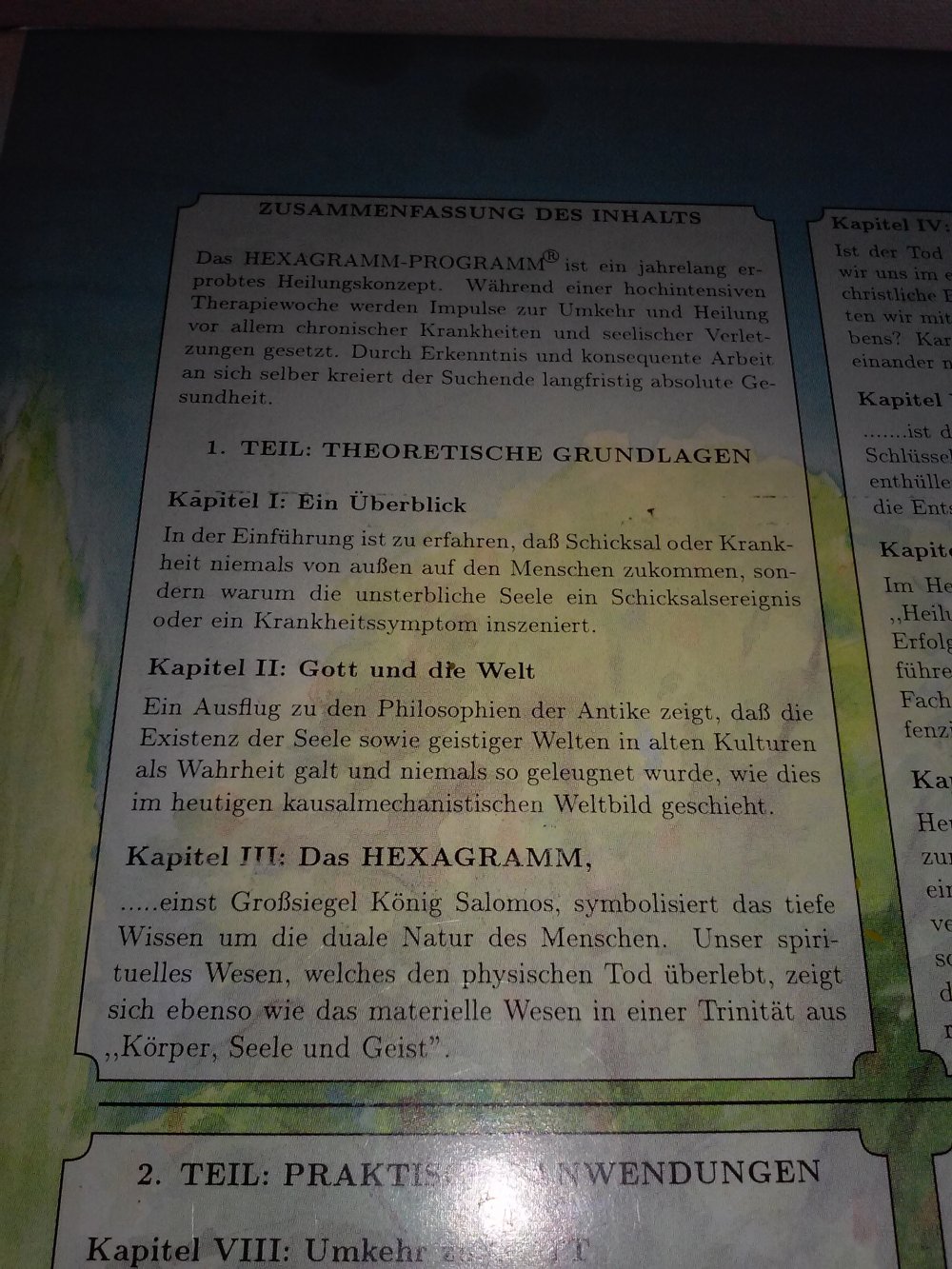 Das Hexagramm-Programm: Die Krönung aller Therapien: Heilung durch Rituale und Symbole