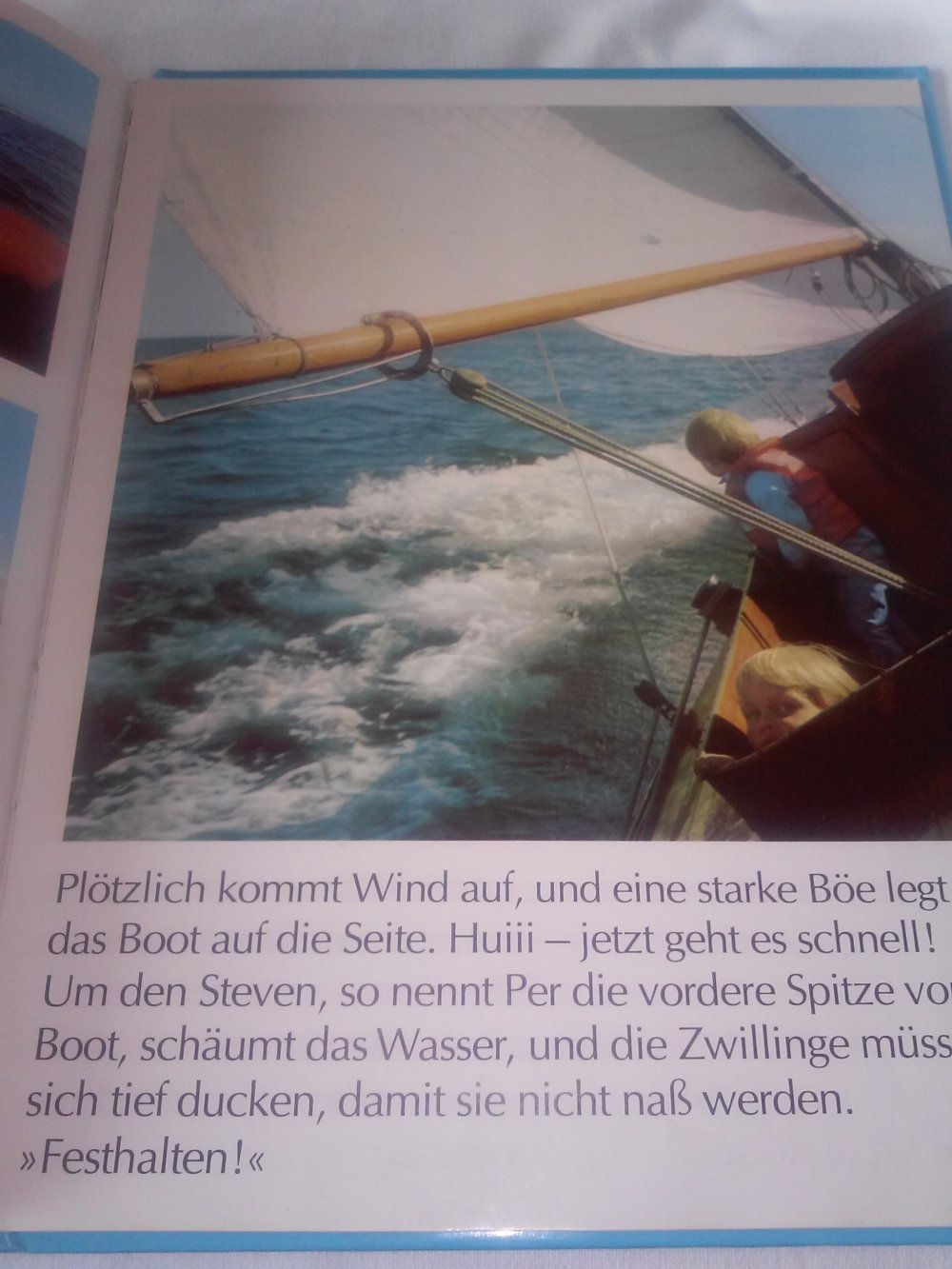 Ib Hansen: Jens und Michel im Hafen - Kinderbuch alt