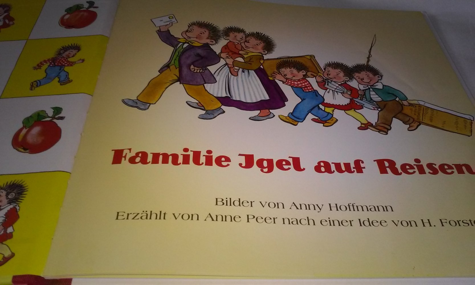Familie Igel auf Reisen Kinderbuch Anny Hoffmann
