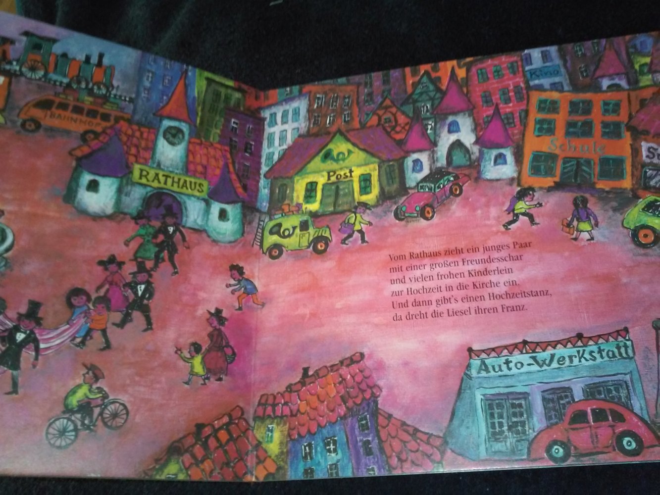 Johanna Sengler: Meine kleine Stadt -Kinderbuch alt