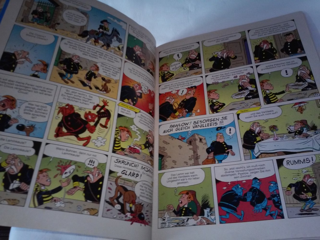 Morris, Fauche und Leturgie: Rantanplan 4 - Der Clown -comic alt