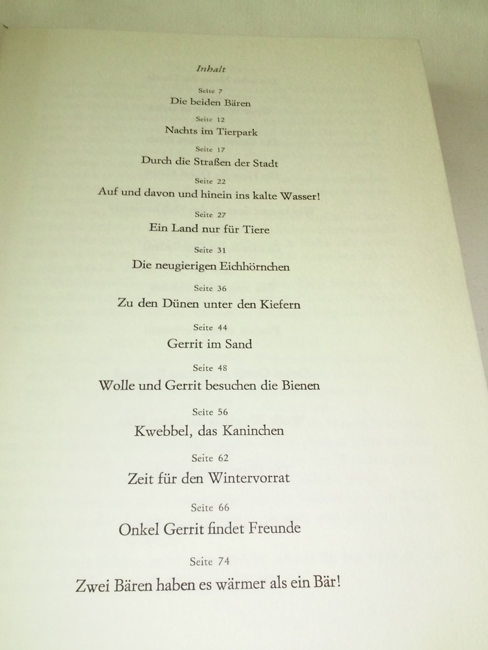 A.D.Hildebrand: Wolle Waschbär - Kinderbuch alt (1971