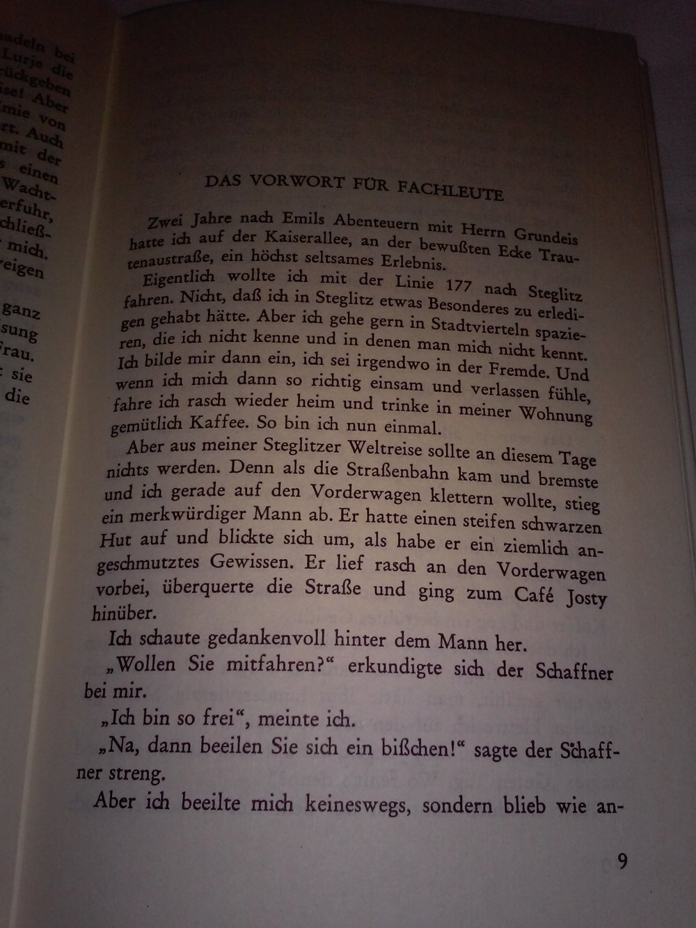 Erich Kästner: Emil und die drei Zwillinge