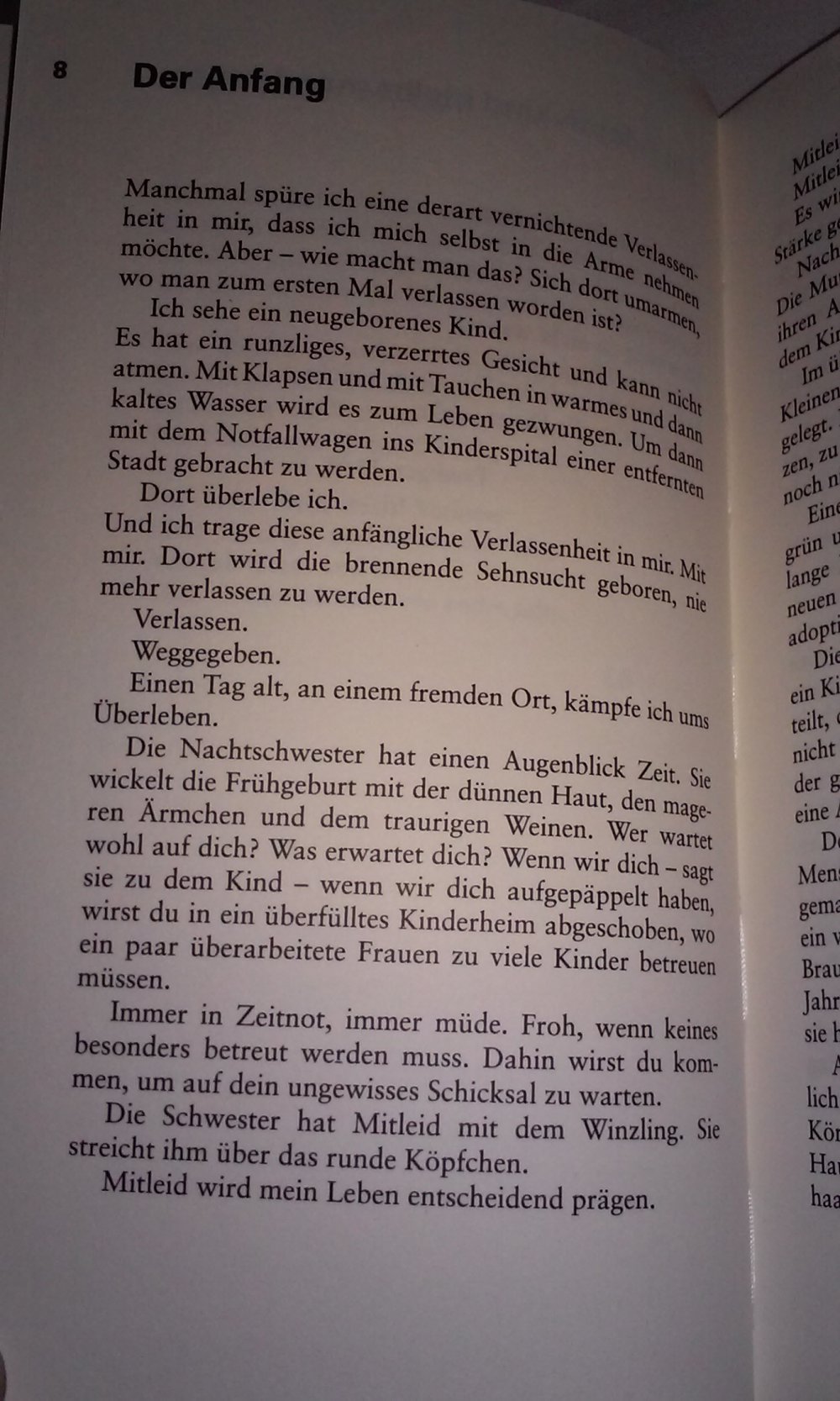 Lasse mich wieder Mensch sein, Erinnerungen eines Adoptivkindes 