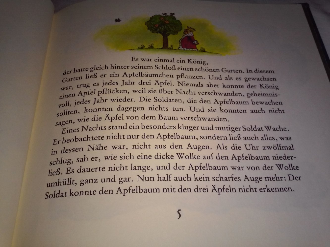 Benedikt Dyrlich: Die drei Ringe (Ein sorbisches Märchen) - Kinderbuch alt