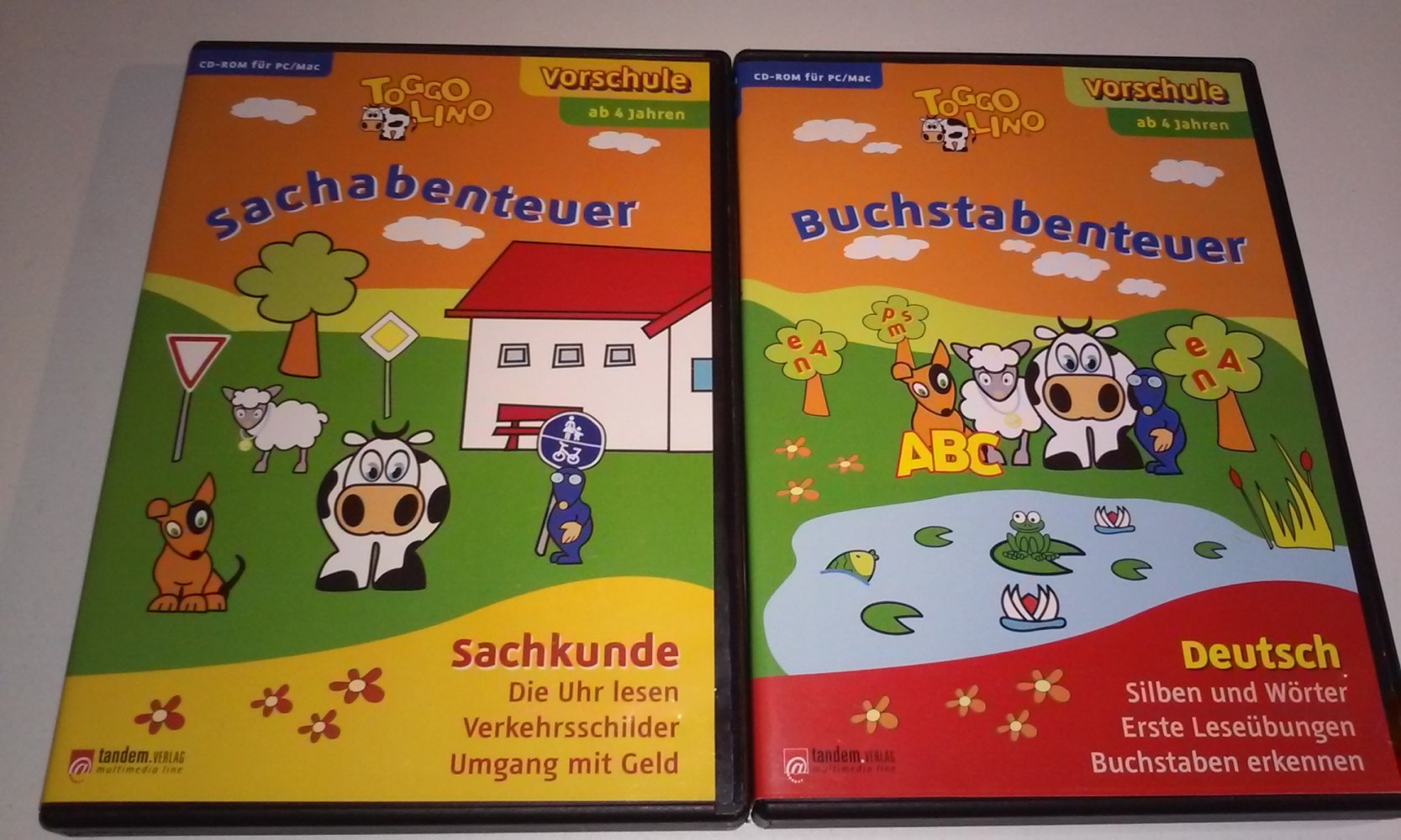  Toggolino - Sachabenteuer - Buchstabenabenteuer PC/Mac-CD für Kinder ab 4