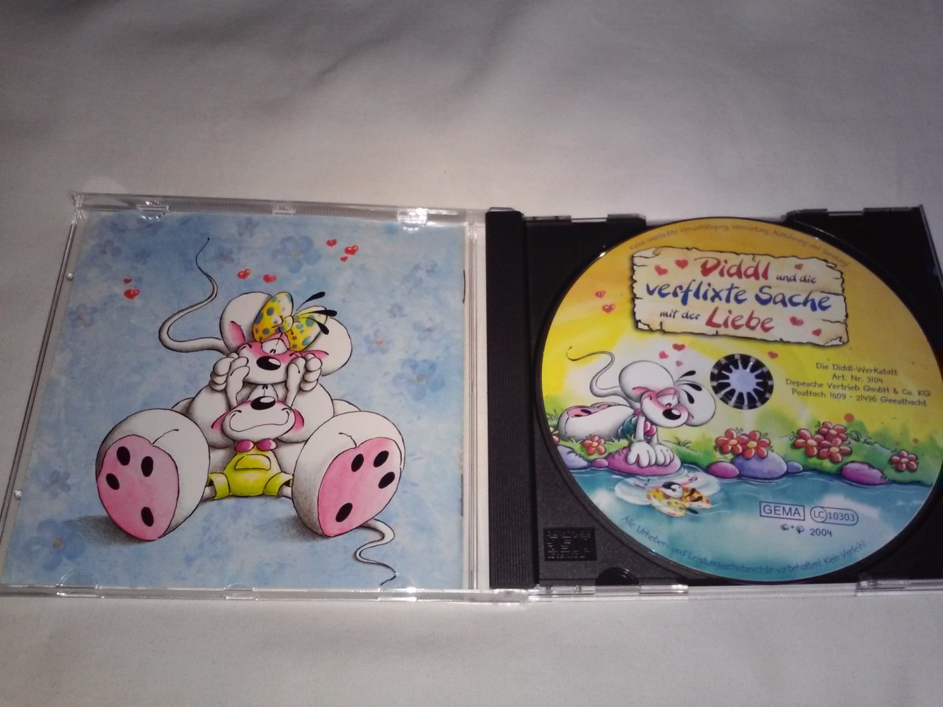 Diddl und die verflixte Sache mit der Liebe - Das blubberbunte Hörspielabenteuer