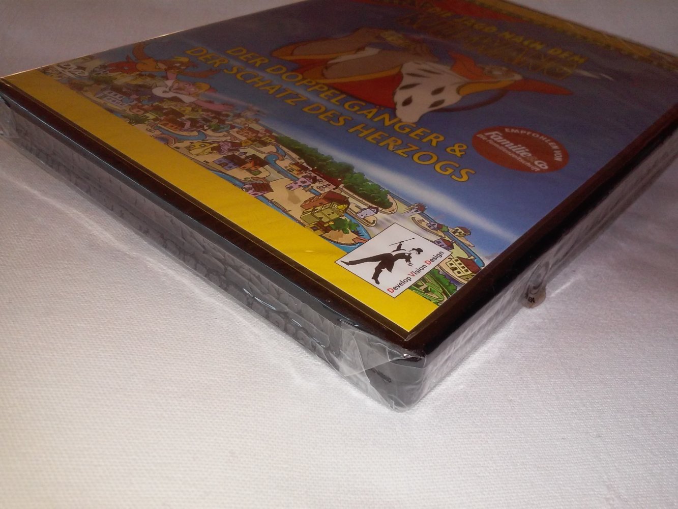 NEU! OVP! Die Jagd nach dem Kju-Wang, Folge 3 und 4 Trickfilm