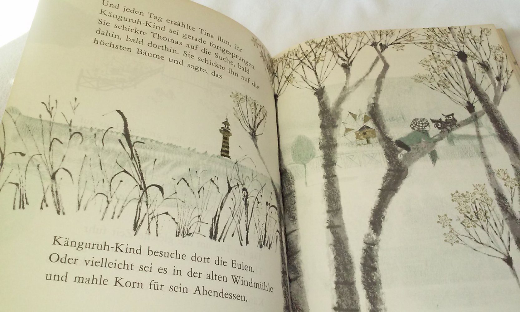Tinas Fli-Fla-Flunkerei antik altes Kinderbuch 1967