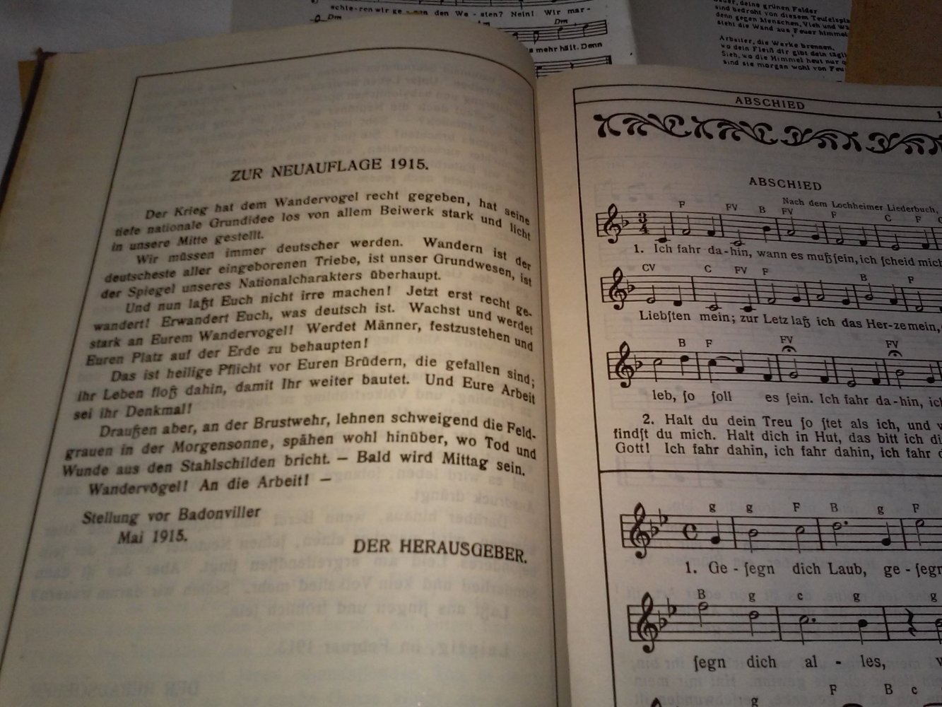Breuer Hans: Der Zupfgeigenhansl Noten-Liederbuch 1916