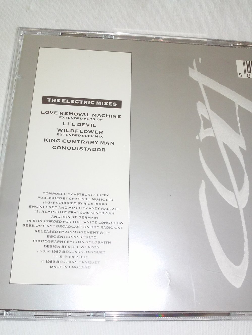 The Cult - Electric Mixes - retro