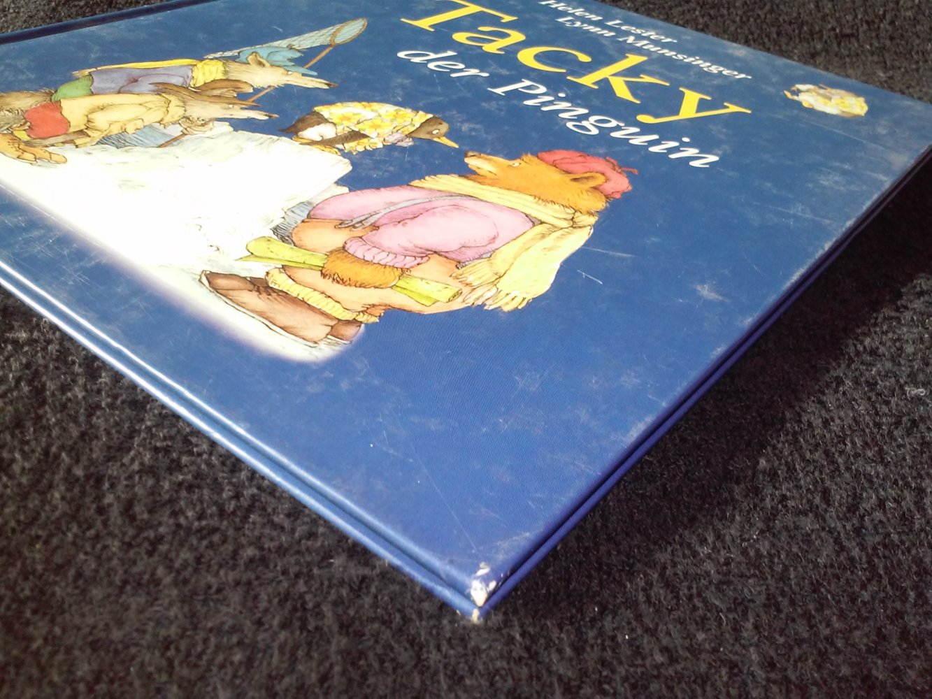 Helen Lester, Lynn Munsinger: Tacky, der Pinguin -Kinderbuch alt