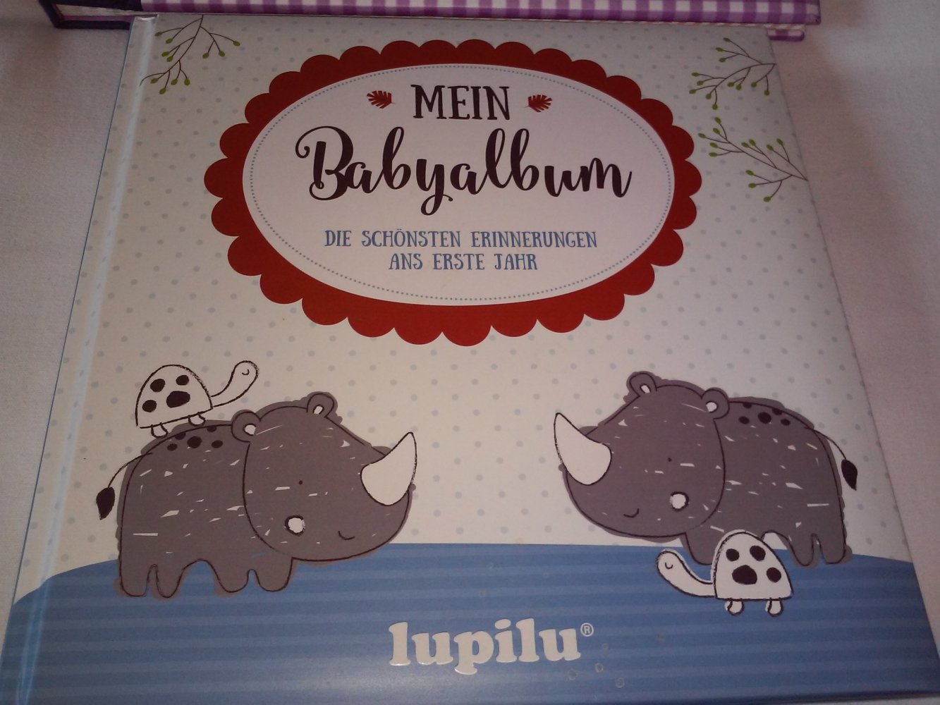 Lupilu Mein Babyalbum - Erinnerungsbuch / Unser Kind. Das erste Lebensjahr