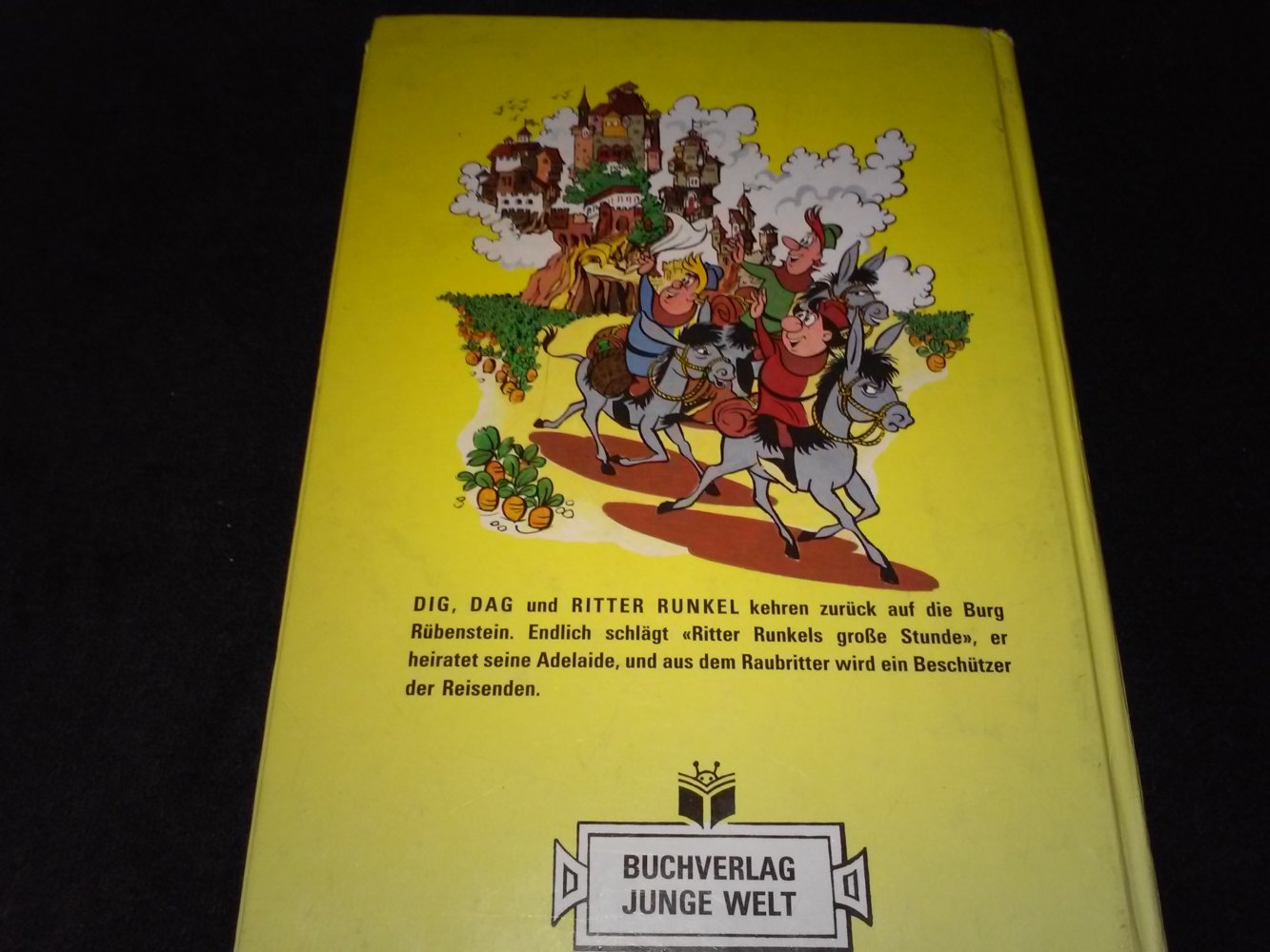 Hannes Hegen: Mosaik - Ritter Runkels große Stunde -1.Alg. -Kinderbuch alt