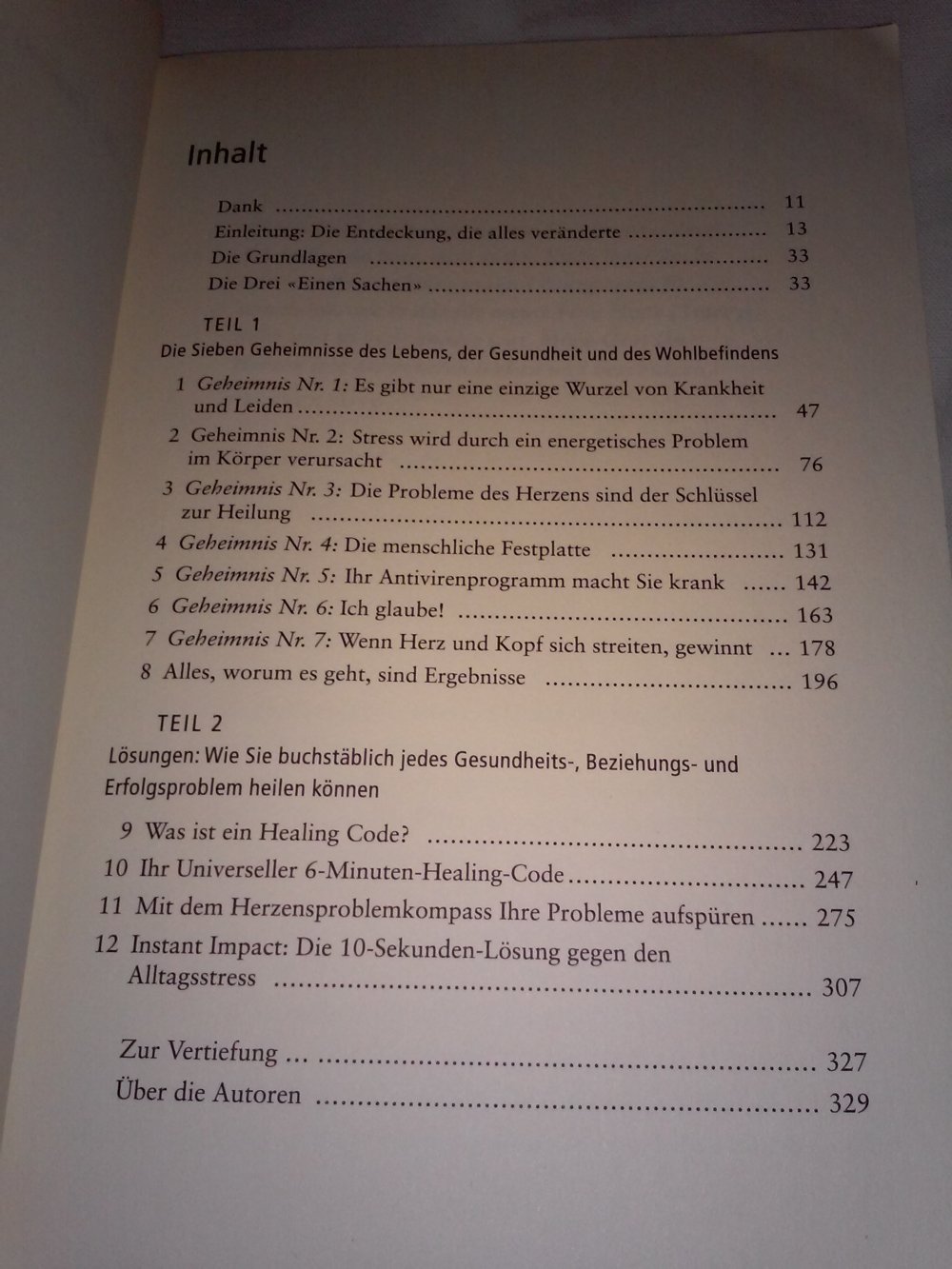 Der Healing Code: Die 6-Minuten-Heilmethode