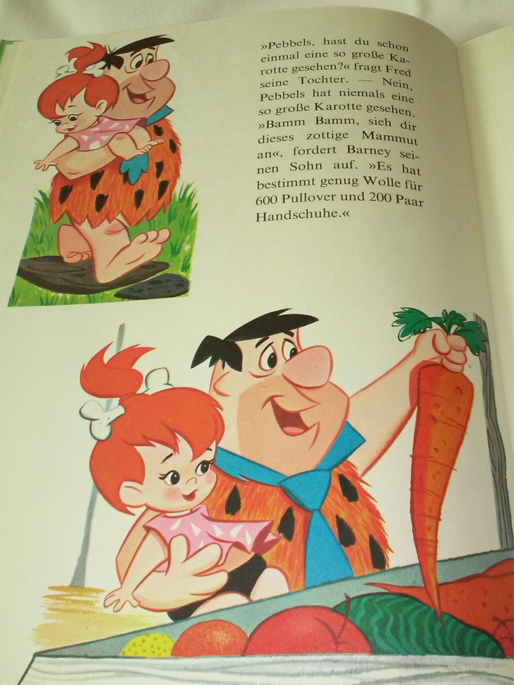 Die Kinder der Familie Feuerstein.