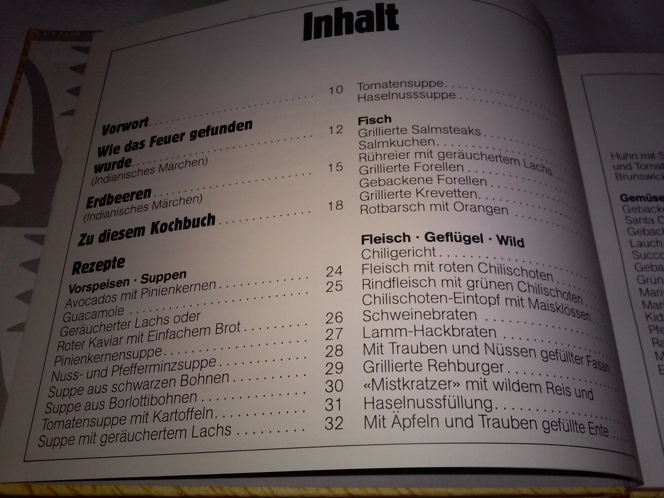 Indianer - Kochbuch. 62 Rezepte aus Nordamerika
