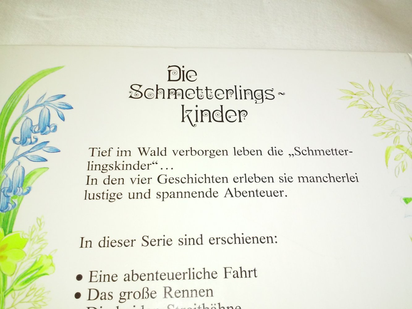  Greta Landen:Die Schmetterlingskinder: Der verschwundene Schneemann - Kinderbuch alt