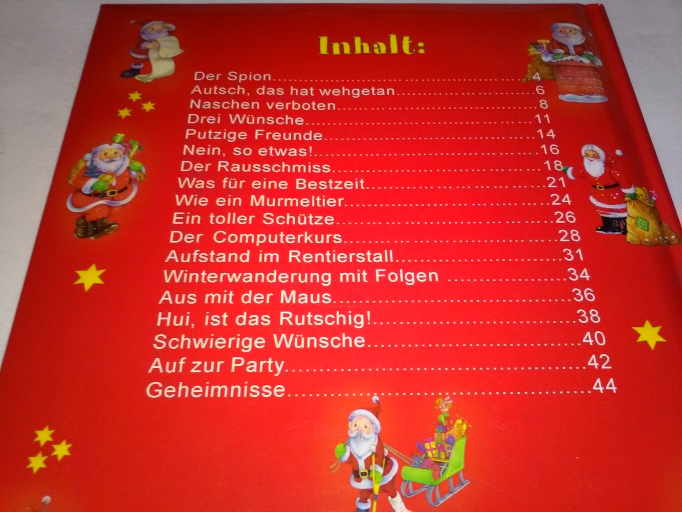  Lustige Geschichten vom Weihnachtsmann/ Funkle, kleines Weihnachtssternchen!