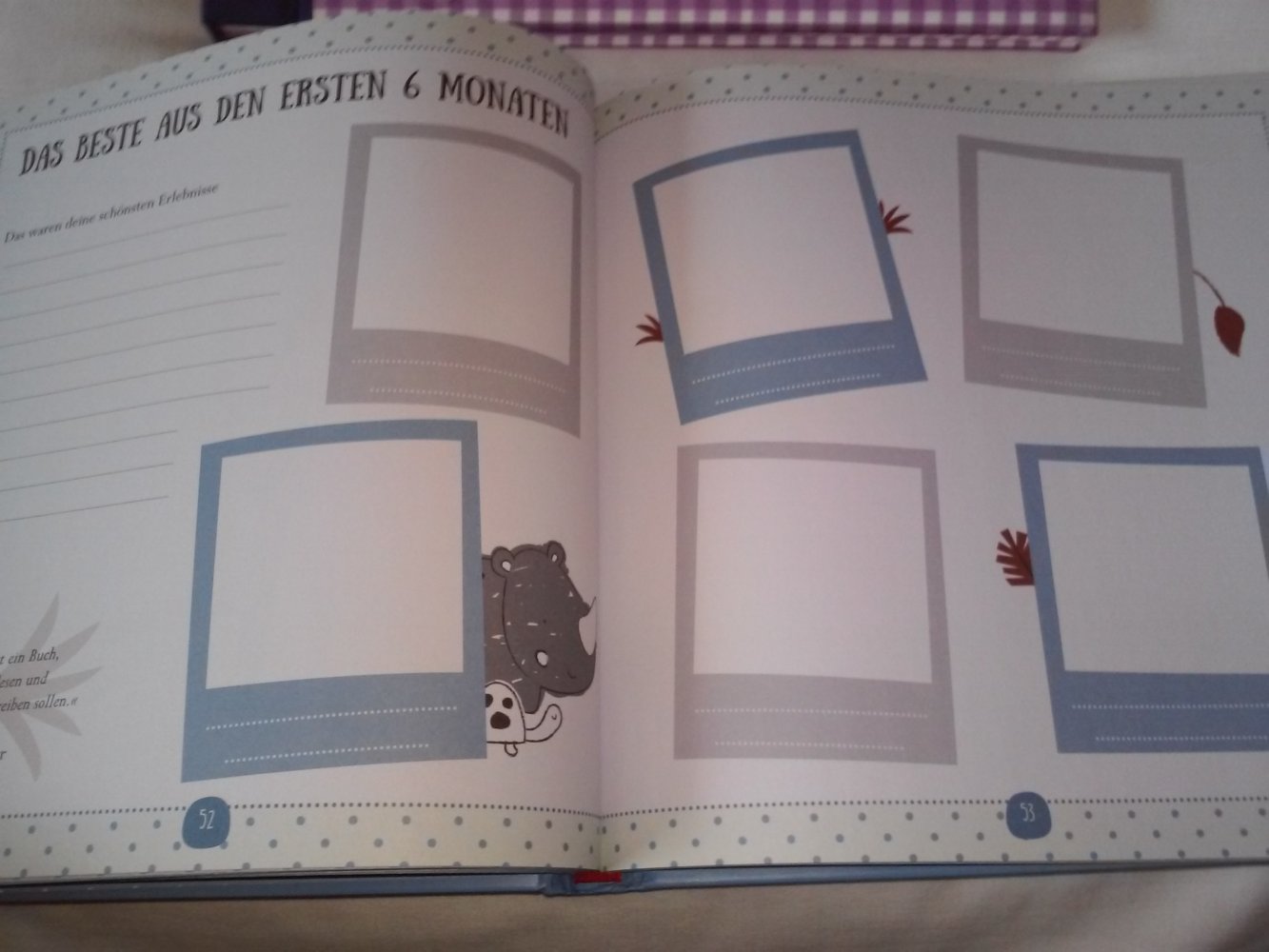 Lupilu Mein Babyalbum - Erinnerungsbuch / Unser Kind. Das erste Lebensjahr