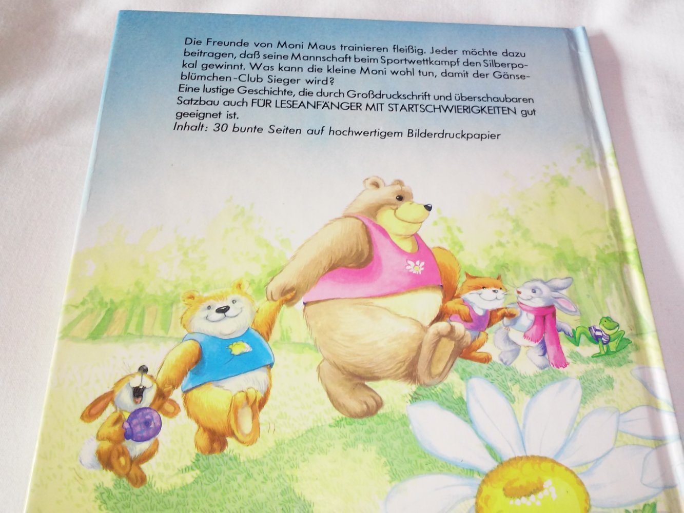 Terry Dinning & Gil Guile: Moni und der Pokal -Kinderbuch alt