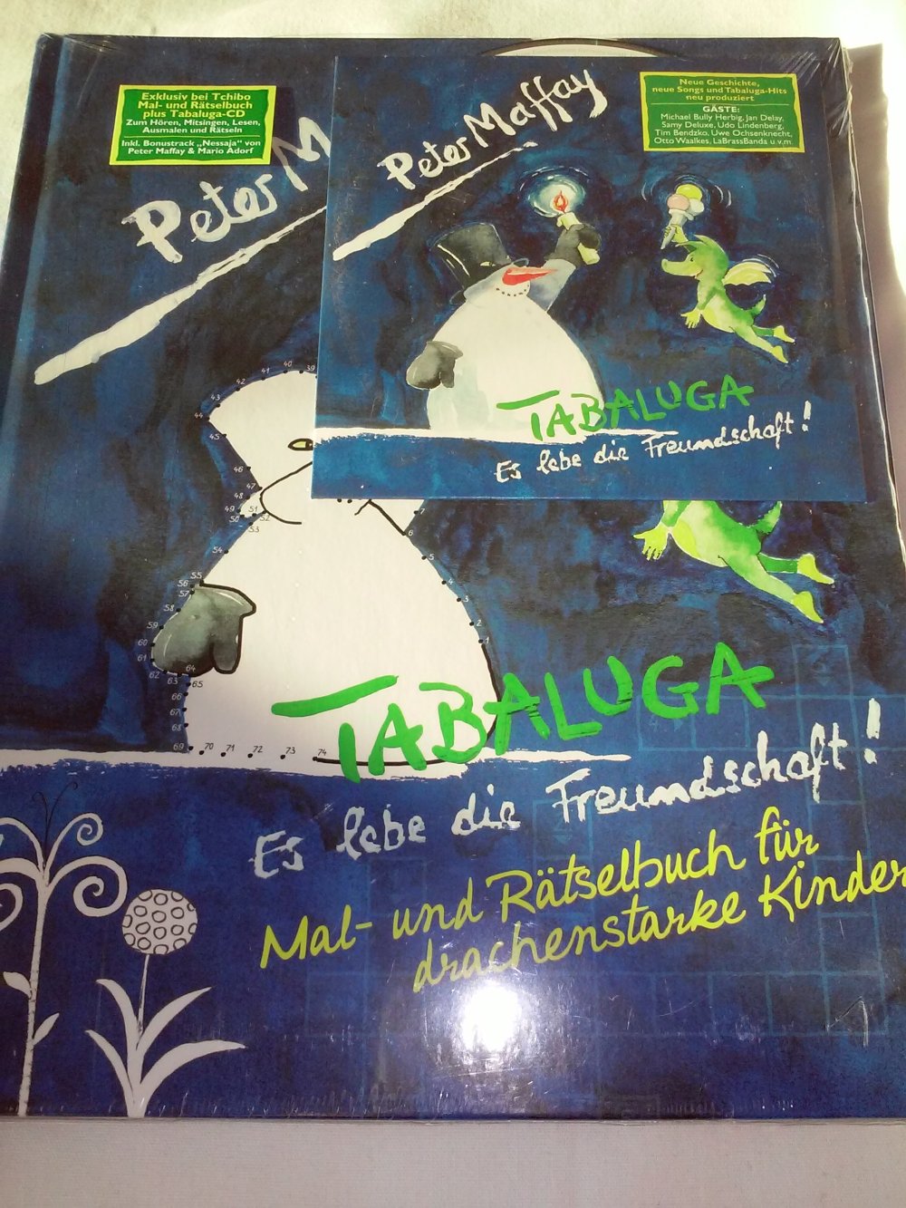 Peter Maffay -Tabaluga... verschenkte Glück + Mal- Rätselbuch +CD