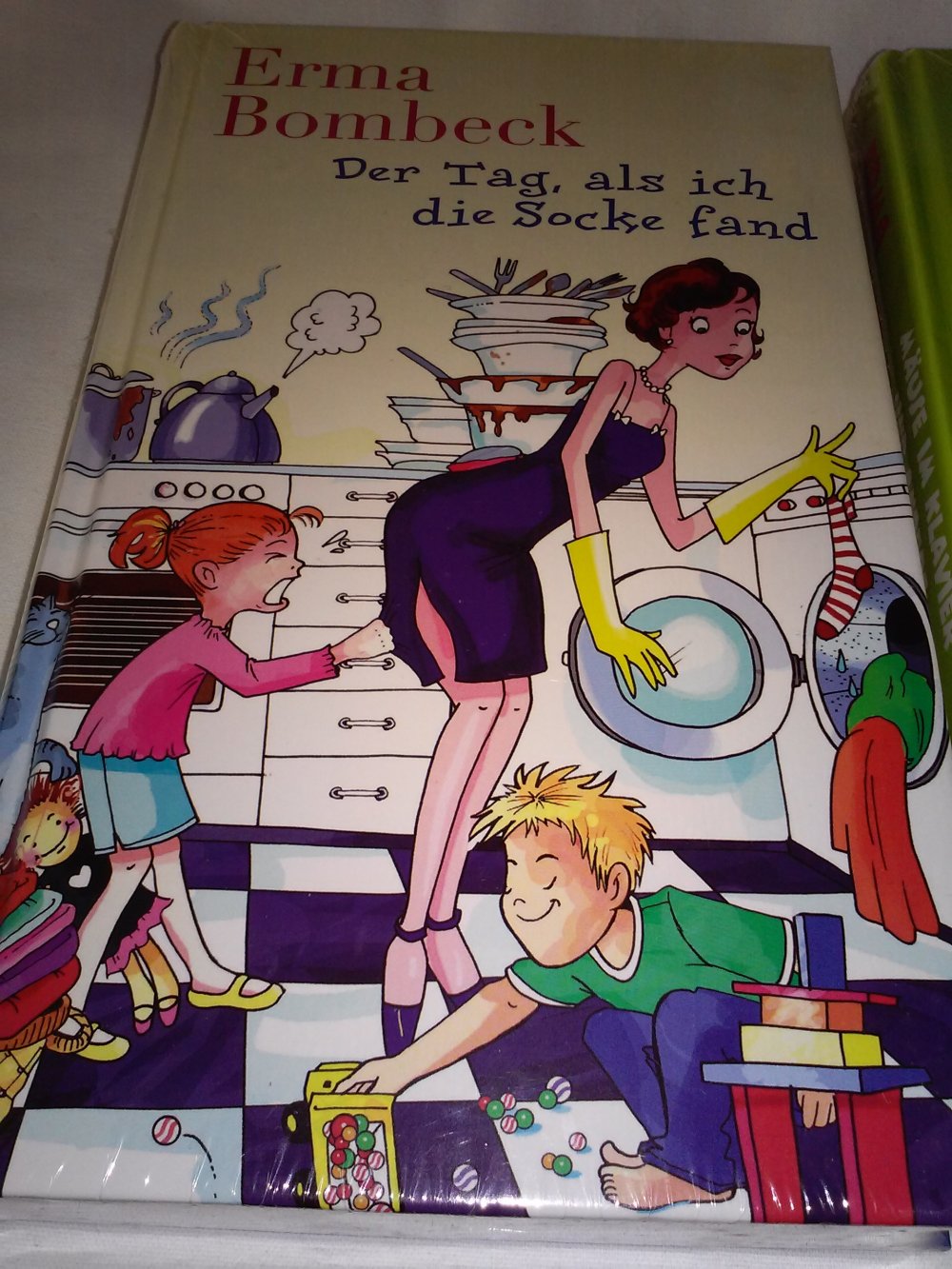 Neu!OVP! Erma Bombeck:Der Tag, als ich die Socke fand + Mäuse im Klavier: ...und andere liebe Gäste