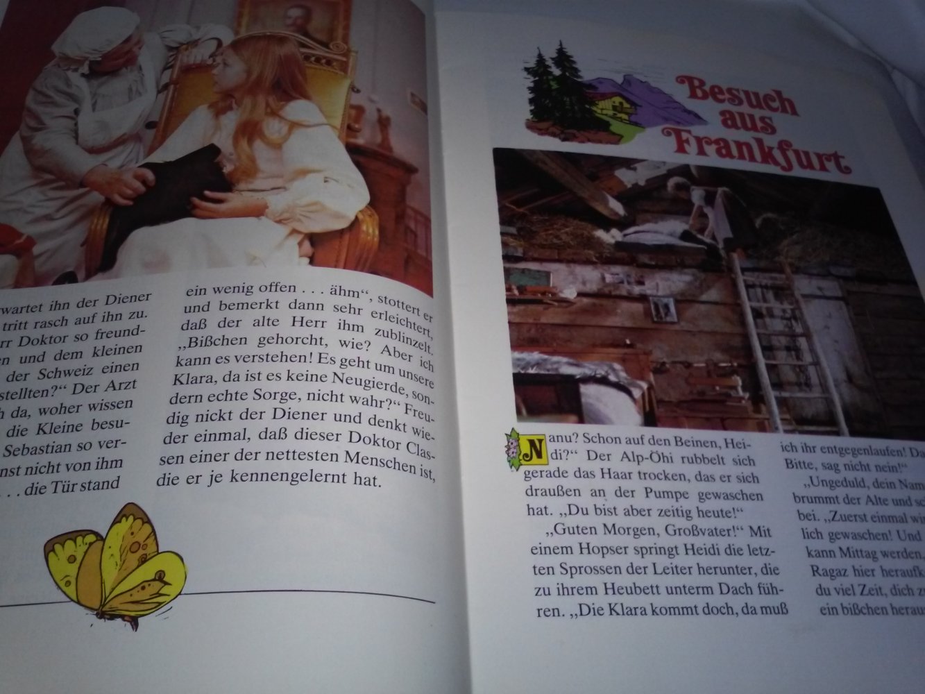 Heidi. Das Wunder der Berge. Nr. 6. Film-Grossband - Kinderbuch alt