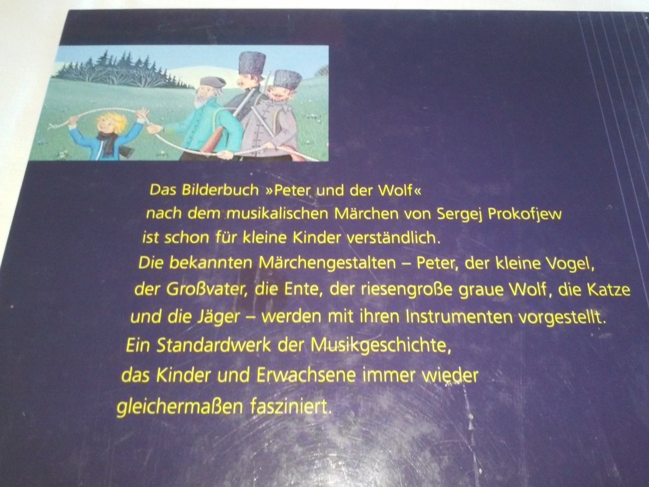 Klassiker: Peter und der Wolf (mit CDund Noten) -Geschenktipp