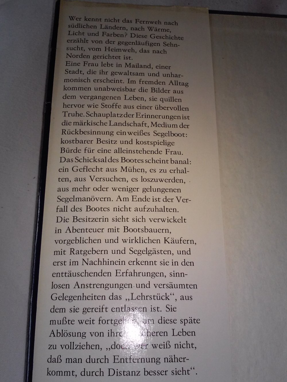 Christine Wolter: Die Alleinseglerin (1.Agb.im Leineneinband)