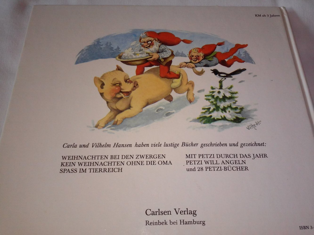 Carla & Vilhelm Hansen: Martin Wichtels Weihnachtsreise - Kinderbuch alt